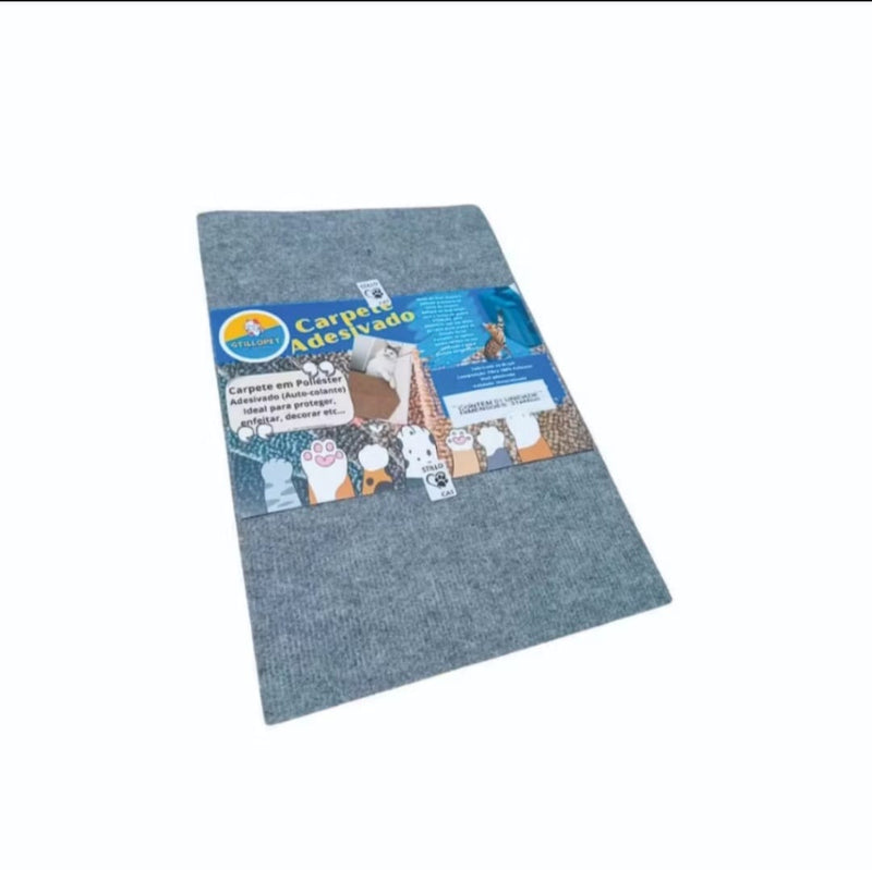 Arranhador de Gato com Carpete Premium Autoadesivo.