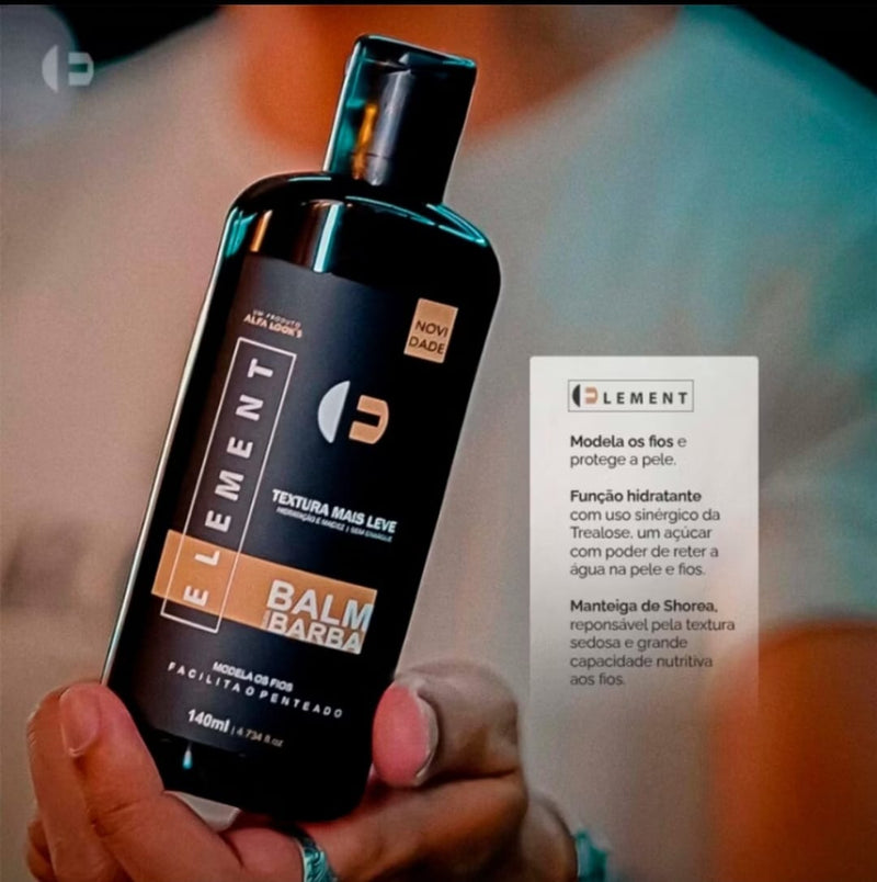 Kit para Barba Alfa Looks Prime – Óleo, Shampoo e Balm
